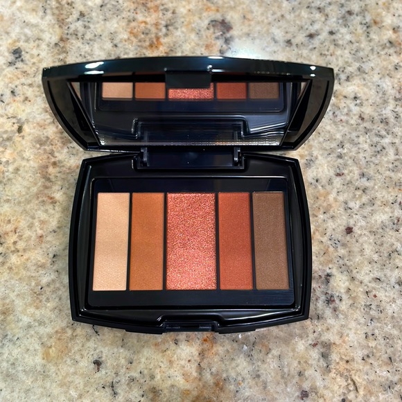 New Lancome Color Design Eyeshadow Palette - With Love Sienne - Picture 1 of 4